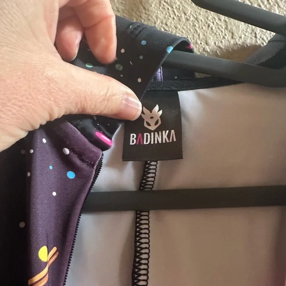 Badinka Galaxy Candy Long Sleeve one Piece -NWOT - Picture 5 of 5